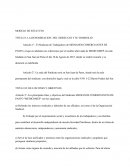 MODELO DE ESTATUTO TITULOS