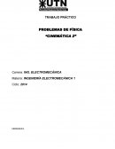 PROBLEMAS DE FÍSICA “CINEMÁTICA 2”