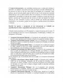 El Comercio Internacional es una modalidad económica