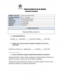 Caso Restaurante Platos y Sabor S.A.