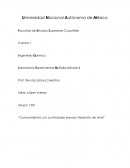 Conocimientos y/o actividades previas: Medición de nivel