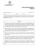 EVALUACIÓN SUMATIVA - ADM. DE EMPRESAS