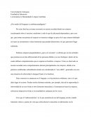 ¿Por medio del lenguaje se cambian paradigmas?