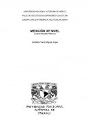 LABORATORIO EXPERIMENTAL MULTIDISCIPLINARIO MEDICIÓN DE NIVEL (CUESTIONARIO PREVIO)