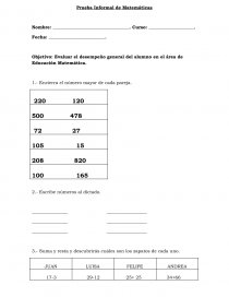 Prueba de calculo. Página 1