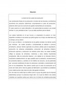 La teoría de los costos de producción