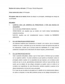 Principales ideas de la lectura: Modos de adquirir un principado, metodología de manejo de un principado.
