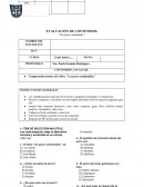 EVALUACIÓN DE CONTENIDOS. “Un perro confundido.”