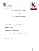 Habilidades del lenguaje