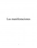 Manifestaciones