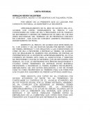 MODELO CARTA NOTARIAL