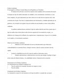 Política Cambiaria del segundo periodo de Alvaro Uribe