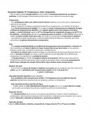Resumen Capítulo 15: Temperatura, Calor y Expansión. Física Conceptual Paul Hewitt