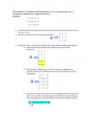 Ecuación por determinantes 3x3