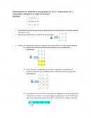 Ecuación por determinantes 3x3