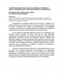 ESTRATEGIAS DIDACTICAS PARA EL DESARROLLO PERSONAL Y SOCIAL EN PREESCOLAR II” REALIZADO DE MAYO A JUNIO DE 2012