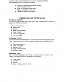 Inteligencia intrapersonal . Inteligencias de mi Hermano