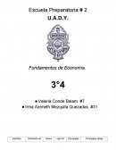 Escuela Preparatoria # 2 Fundamentos de Economía