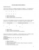 GUÍA DE EJERCICIOS ESTADÍSTICA Estadística Descriptiva