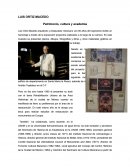 LUIS ORTIZ MACEDO Patrimonio, cultura y academia