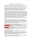 Historia de la calidad