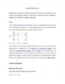 ALGEBRA MATRICIAL. TIPOS DE MATRICES