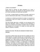 Síntesis ¿Qué es una síntesis?