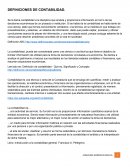 DEFINICIONES DE CONTABILIDAD.