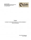 Politica fiscal EL ESTADO Y SU EVOLUCION HISTORICA EN LA POLITICA ECONOMICA Y FISCAL EN GUATEMALA.