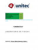 Cuestionario de Fisica “CINEMATICA”