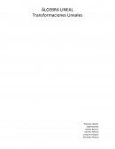 Algebra Lineal - Transformaciones Lineales