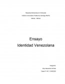 Identidad venezolana
