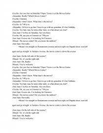 Dialogue. Página 1