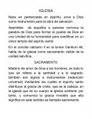 Que es la iglesia