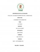 FUNDAMENTOS DE MARKETING TEMA: EL PRECIO