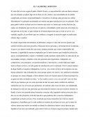 EL VALOR DEL SERVICIO