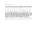 Reflexión del video “Que es eso”