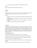 Implementación de propuesta de Descentralización de Procesos