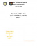 Visión del hombre en el pensamiento de los filósofos griegos