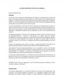 LA ESTRUCTURACIÓN ES EL ÉXITO DE UNA EMPRESA RESUMEN