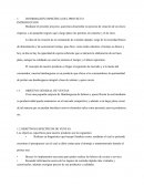 INFORMACIÓN ESPECÍFICA DEL PROYECTO