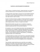 COMO SE DAN LAS CARTAS A UN ESTUDIANTE DE DERECHO