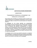 Fundamentos teoricos de la pedagogia y las ciencias de la educacion