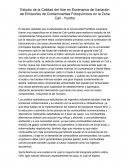 Estudio de la Calidad del Aire en Escenarios de Variación de Emisiones de Contaminantes Fotoquímicos en la Zona Cali - Yumbo