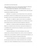 ANTEPROYECTO DE INVESTIGACIÓN