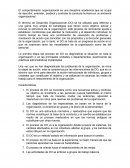 El comportamiento organizacional.Caracteristicas