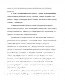 A favor o encontra de la globalización social y económica