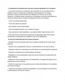 La importancia de proporcionar recursos humanos apropiados en la empresa