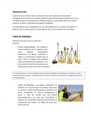 Proyecto topográfico. TIPOS DE ERRORES