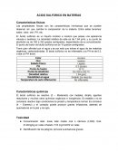 Ácido sulfúrico en baterías